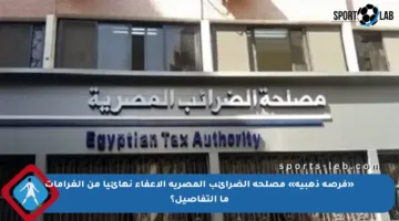 «فرصة ذهبية» مصلحة الضرائب المصرية الاعفاء نهائيا من الغرامات ما التفاصيل؟